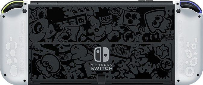 Nintendo Switch（OLED款式） 斯普拉遁3版／Pro控制器／便攜包